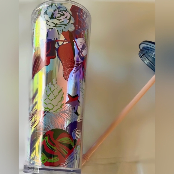 NEW Starbucks Holiday Rose Venti Cold Cup Tumbler - Picture 2 of 6